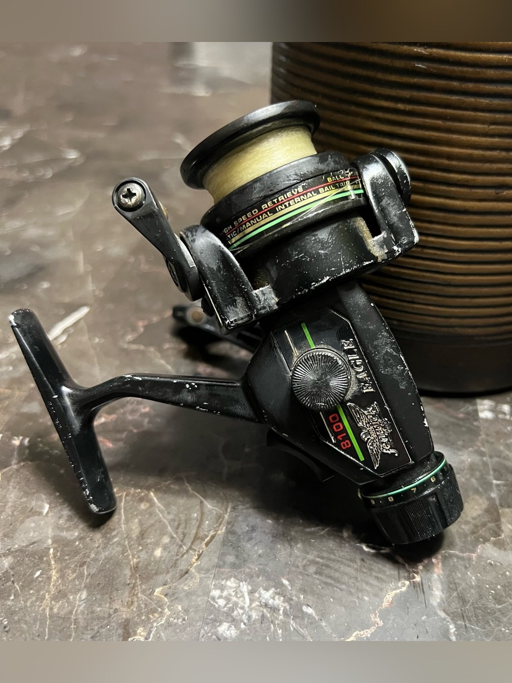 Vintage Fenwick Eagle 8100 Freshwater Ultralight Fishing Spinning Reel 1000